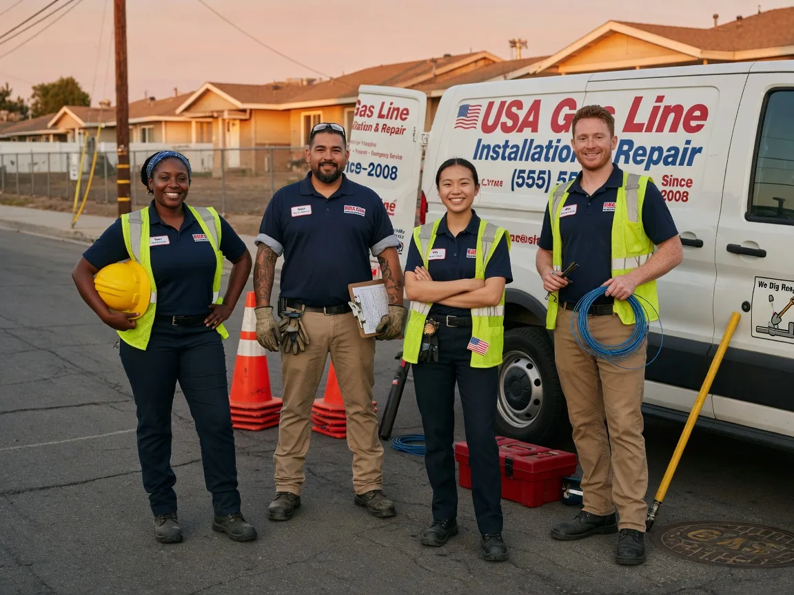 Gas Line Installation company in Parkers Prairie, MN